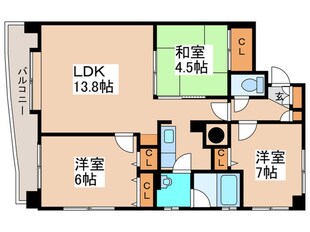 エクシード35の物件間取画像